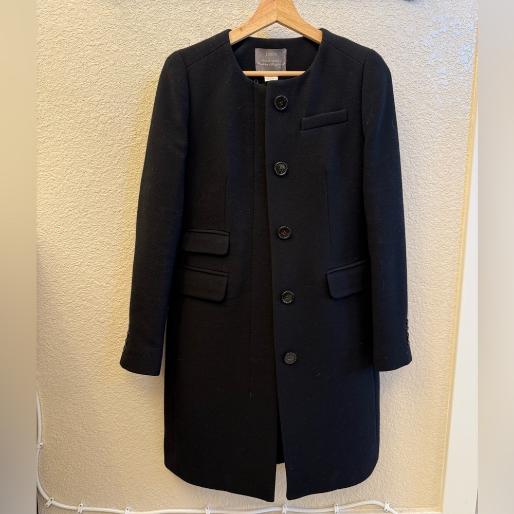 JCrew round neck lady coat